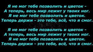 HammAli&Navai-Цветок текст песни(караоке)