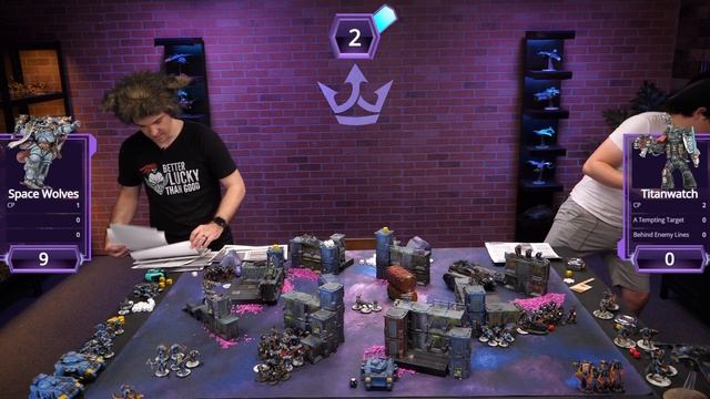 Space Wolves vs Deathwatch - NEW INDEX - A 10th Edition Warhammer 40k Battle Report смотреть онлайн