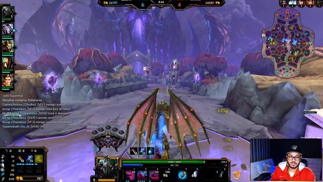 Testei o CTHULHU no MID! SMITE смотреть онлайн