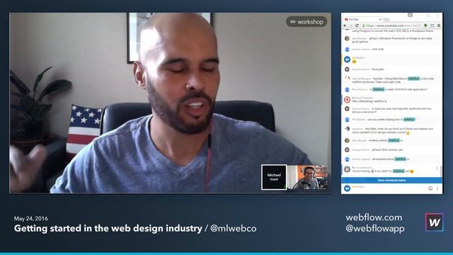 Webflow Workshops #41: Getting starting in the web design industry смотреть онлайн