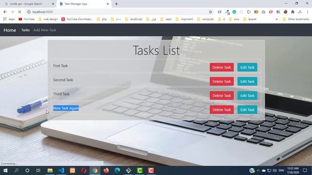 React App - Task Manager List - intro - 1 (Arabic) смотреть онлайн