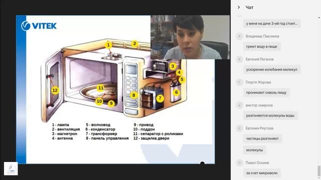 Вебинар по микроволновкам VITEK (Принцип работы) смотреть онлайн