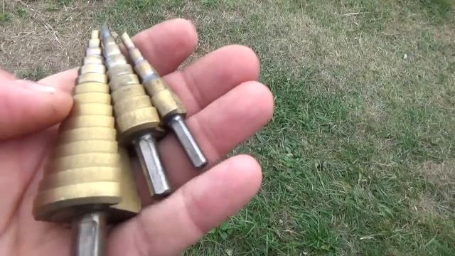Ступенчатые свёрла (обзор),опыт использования. STEP DRILL смотреть онлайн