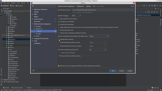 PhpStorm入門 第3章 便利機能 レッスン5 自動アップロード смотреть онлайн