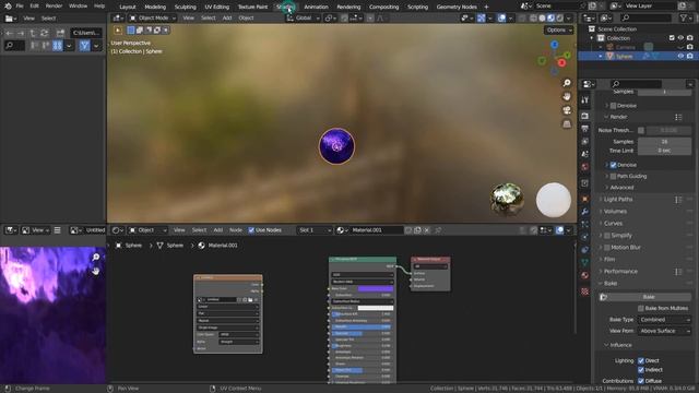 Blender Tutorial - How to bake a diffuse map смотреть онлайн