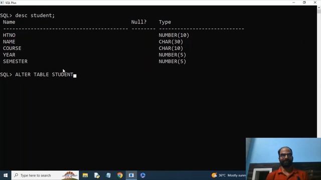 MODIFY COMMAND IN SQL смотреть онлайн
