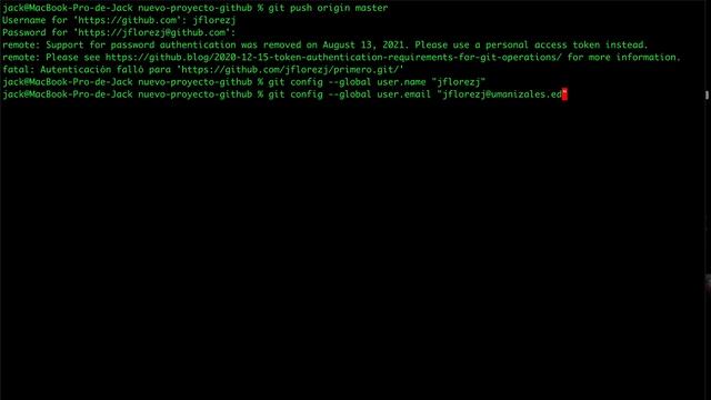 Subir a Github desde 0 parte 2 corrección error de tokens смотреть онлайн
