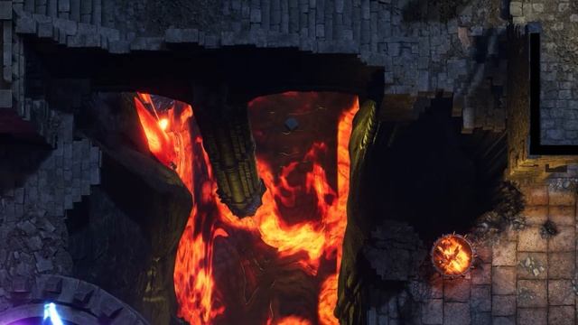 Crumbling Dungeon - 4k Animated and Interactive Battle Maps смотреть онлайн