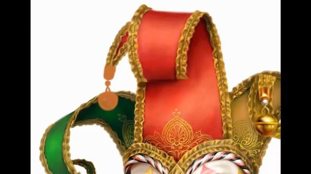 Карта - маска JOKER BELLE для колоды карт "Оракул". 2D рисунок. смотреть онлайн