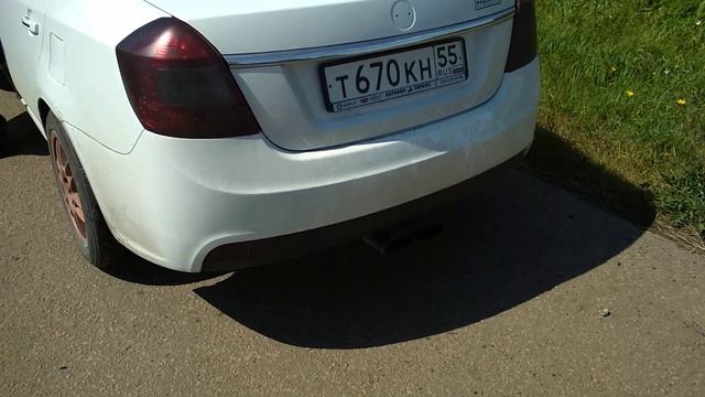 Заслонка приглушения выхлопа на Geely GC6 смотреть онлайн