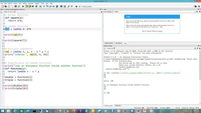 Python_09 - Lambda Functions in Python смотреть онлайн