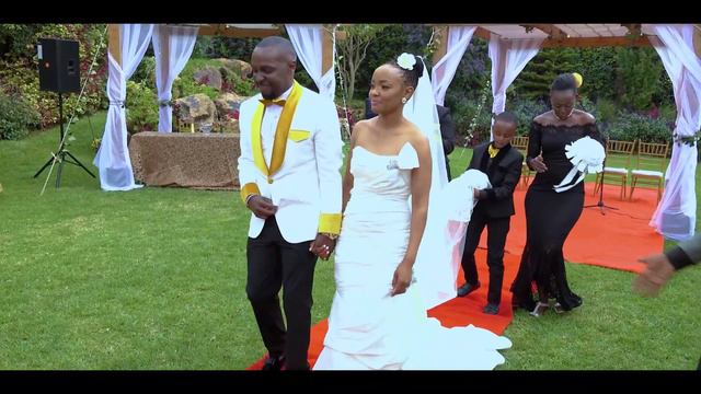 LISA AND PAUL'S WEDDING | ENKISHON Gardens смотреть онлайн