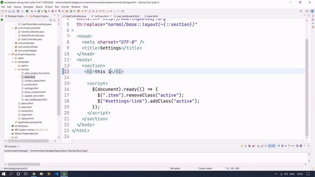 Making Change Password Module | Smart Contact Manager #33 | Spring Boot Tutorial in HINDI смотреть онлайн