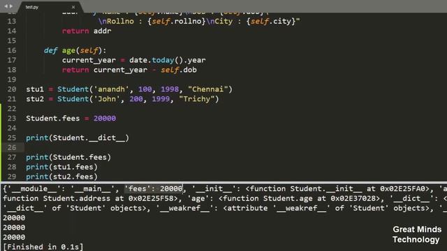 Python OOP - Class Variables | Tamil | iCoding смотреть онлайн