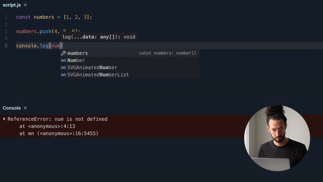 push( ) – JavaScript Array Methods in 3 Mins or Less (3 QUICK EXAMPLES!) смотреть онлайн