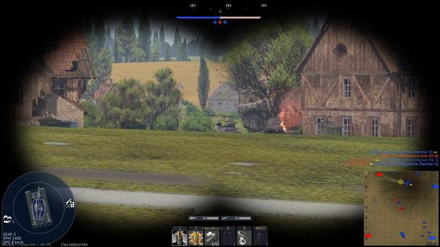 How to play tiger 2 P in War Thunder realistic battles - gameplay with tips смотреть онлайн