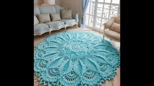 Вязанные коврики для детей или в гостинную. Уют это просто! #croghet