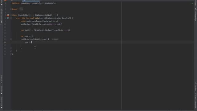 How to use a TextView #setText #getText #setOnClickListener. Android studio Kotlin for beginners смотреть онлайн