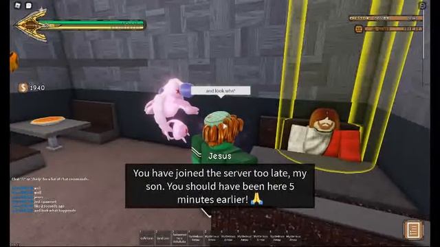 Newer video of the jesus bug (yba) смотреть онлайн
