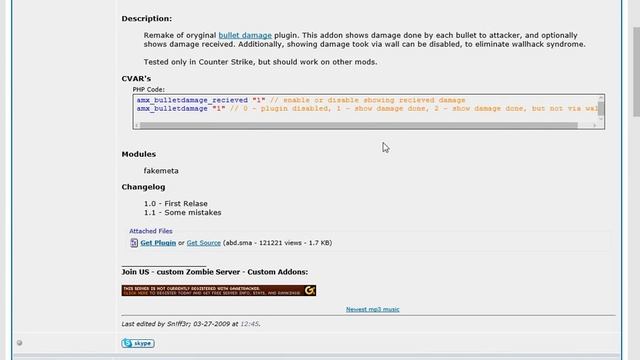 Counter Strike: How to install AMX MODX and plugins :D смотреть онлайн