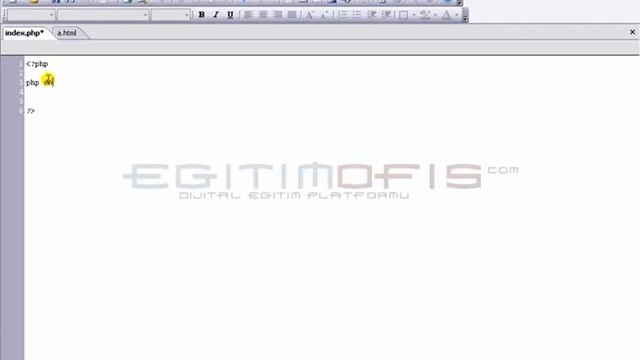 Php Dersleri Ders 02 - Echo - Print Yazdırma Komutları смотреть онлайн