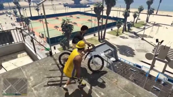 GTA 5 Падения с высоты!!!!!