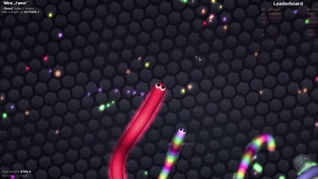 Slither.io World Record Highest ( 145k) Snake with crazy BOTS смотреть онлайн