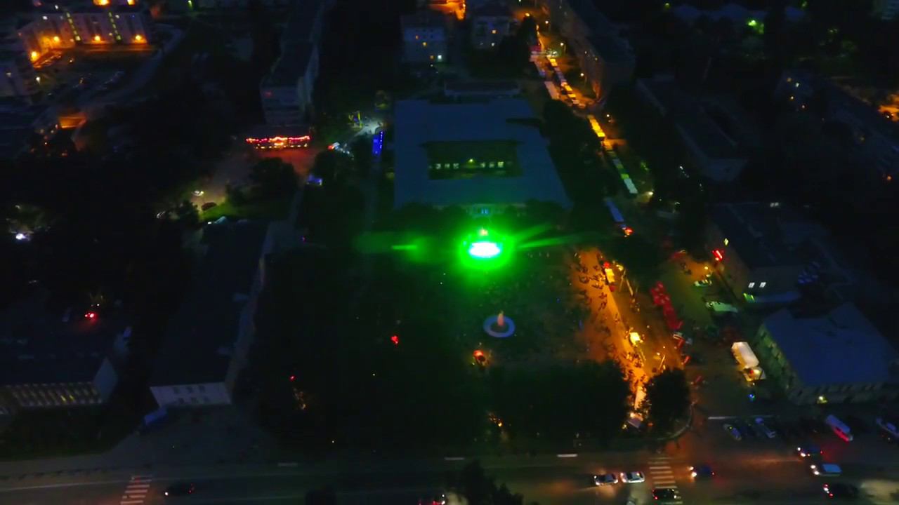 90-летие Рощино - съёмка с квадрокоптера - 3 смотреть онлайн