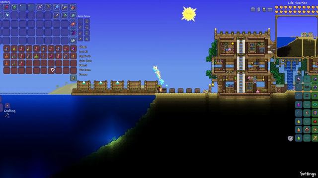 Terraria Un-boxing 100 Wooden Crates смотреть онлайн
