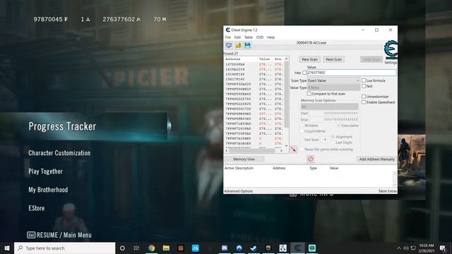 How to get over ONE BILLION creed points in Assassins Creed Unity FAST using cheat engine смотреть онлайн