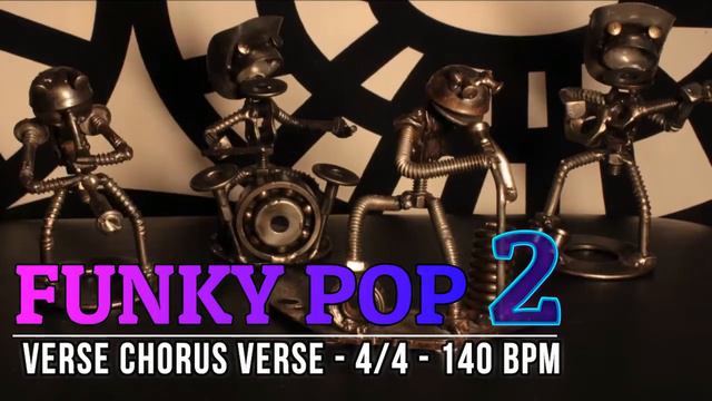 140 BPM - Funky Pop 2 - 4/4 Drum Track - Metronome - Drum Beat смотреть онлайн