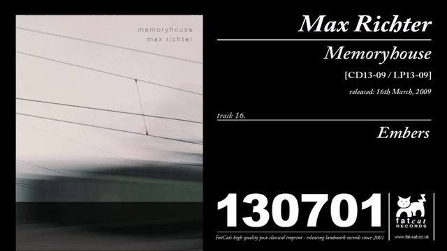 Max Richter - Embers [Memoryhouse] смотреть онлайн