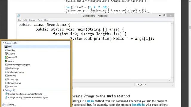 CSC201 Chapter7 CommandLineArguments смотреть онлайн
