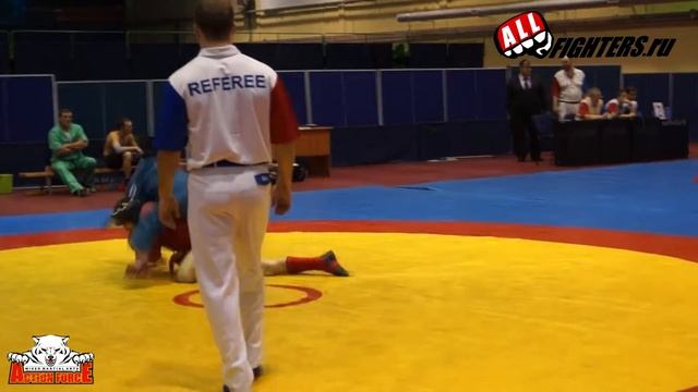 Чемпионат СПб по боевому самбо Казбек Магомедов (1\4) смотреть онлайн