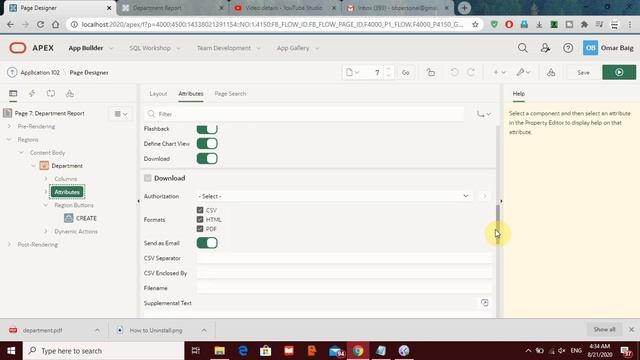 Oracle APEX 20.1 | Hide Actions Menu 8K смотреть онлайн