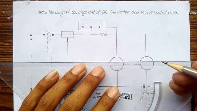 Draw The Largest Arrangement of The DC Generator and Motor Control Panel смотреть онлайн