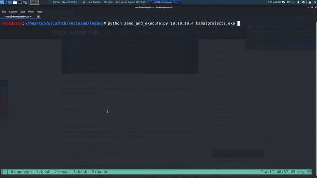 OSCP | Hack The Box Legacy Write-up without Metasploit | OSCP Prepration 2020 смотреть онлайн