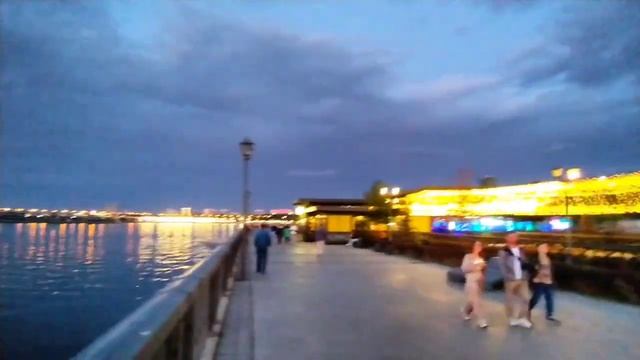 Казань. Кремлевская набережная. смотреть онлайн