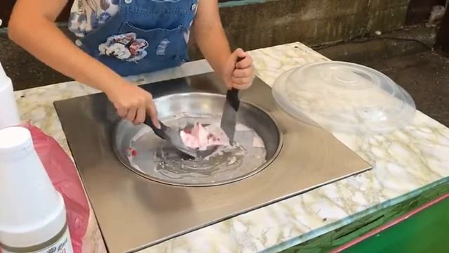 Абхазия.Гагра.Жареное мороженое. Обзор на канале Розовая бабочка смотреть онлайн