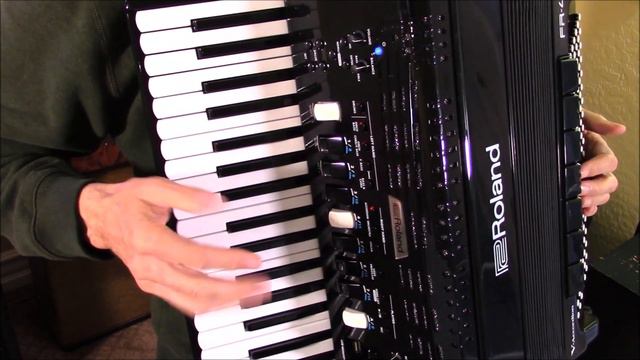 ~Accordion Lesson Polka, (Lesson 21) Roland FR 4x digital accordion, Dale Mathis смотреть онлайн