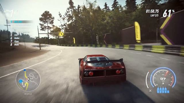 Need For Speed Heat - Ferrari F40 Is The 2nd Fastest Car! | Fully Upgraded Gameplay смотреть онлайн
