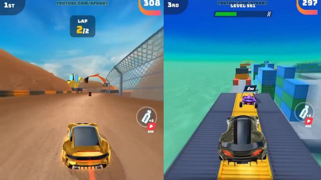 Race Master 3D All Level Speed Run Gameplay Android iOS #35 смотреть онлайн
