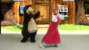 Веселая онлайн зарядка с Машей и Медведем