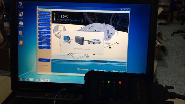 EUCLEIA wiScan T6 J2534 Run Toyota Techstream 13.00.022 смотреть онлайн