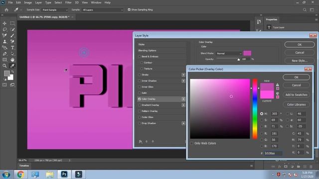 How to Make 3D Text in Photoshop CC 2020 | 3D Text Effects For Beginners Photoshop CC 2020 смотреть онлайн