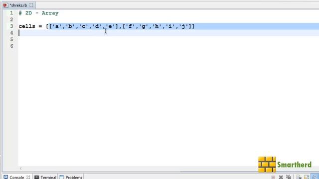 #36 Ruby Tutorial: 2D Array Concept, Fundamentals & Codes смотреть онлайн