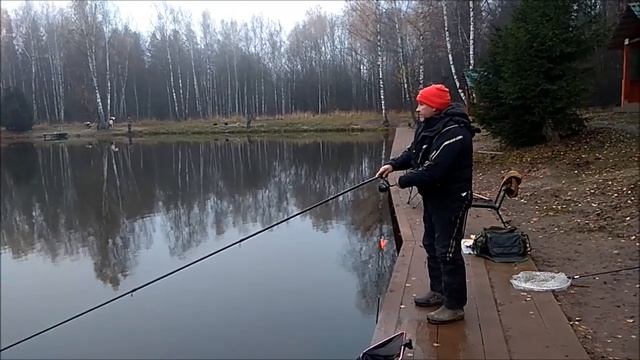 Некоторые нюансы при ловле на бомбарду. Клёвое место, Лосиный остров. смотреть онлайн