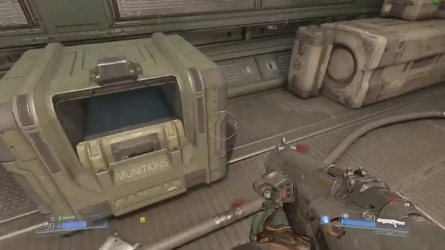(PC) DOOM 2016 - Final de la primera misión!! смотреть онлайн