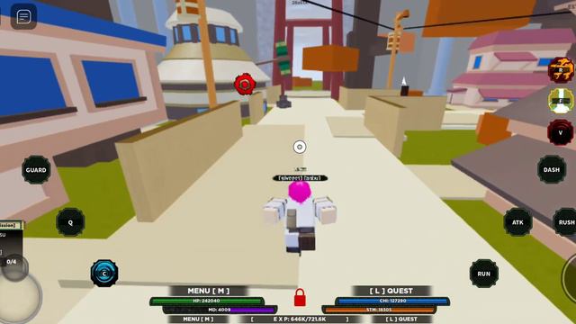 обзор девятихвостово лиса  в игре Shindo life