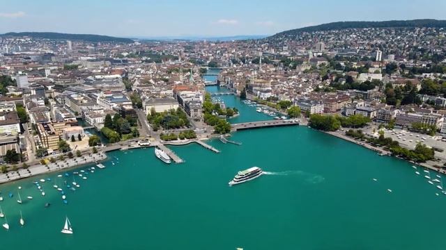 La Suisse vue du ciel | Berne, Lucerne, Zurich, Lausanne, Genève | Vidéo 4k | La Suisse que visiter смотреть онлайн